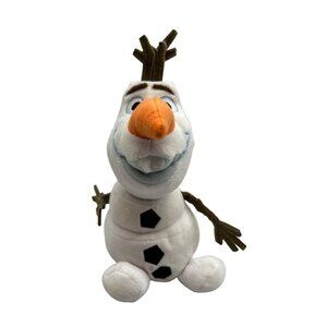Disney Frozen II Olaf Snowman Plush 9”‎ Small White Stuffed Animal